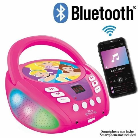 CD-Radio Bluetooth MP3 Lexibook PRINCESA DE DISNEY Bluetooth 5.0
