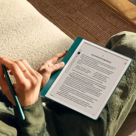 Ebook New Kindle Scribe - 2024 release 10.2" glare-free 64GB Wi-Fi (Without Lockscreen Ads) with Premium Pen Jade (WYPRZEDAŻ)