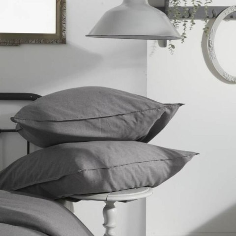 Komplet poszewek na kołdrę TODAY Ciemny szary Łóżko 200 240 x 260 cm