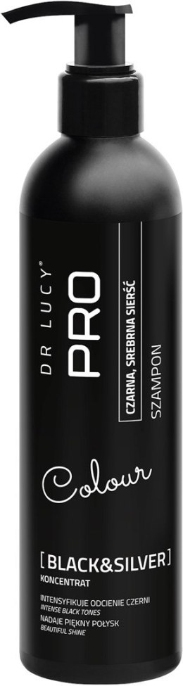 DR LUCY SZAMPON DO CIEMNEJ SIERŚC SILVER AND BLACK