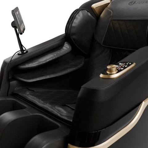 Fotel masujący Zero Gravity, Bluetooth, podgrzewanie, czarny
