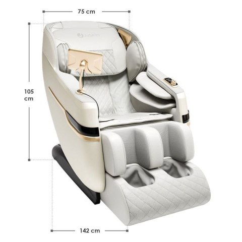 Fotel masujący Zero Gravity z podgrzewaniem i Bluetooth