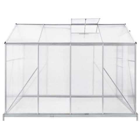 Szklarnia ogrodowa 4,75 m² z poliwęglanu i aluminiową ramą
