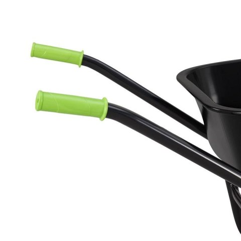 Taczka stalowa 100L z pompowanym kołem