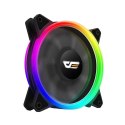 Zestaw wentylatorów DARKFLASH DR12 Pro 120mm 3w1 ARGB (czarny)