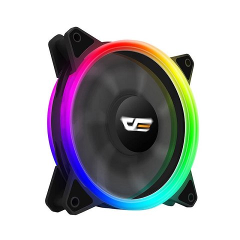 Zestaw wentylatorów DARKFLASH DR12 Pro 120mm 3w1 ARGB (czarny)