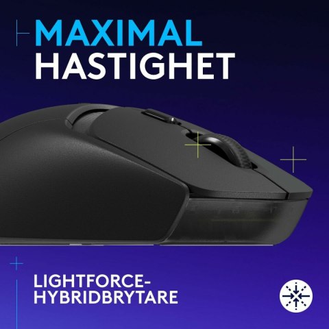 Myszka Logitech G309 LIGHTSPEED Czarny 25600 dpi