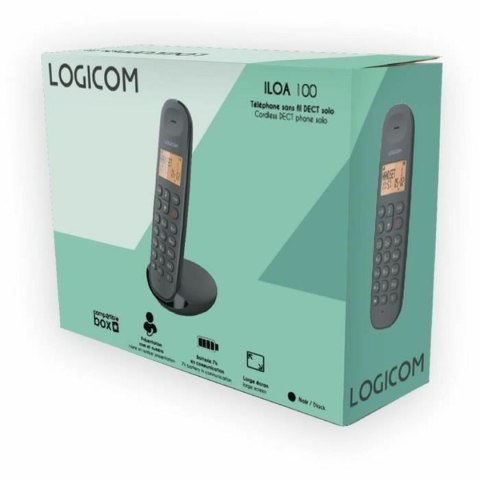 Telefon Bezprzewodowy Logicom ILOA 150 SOLO Szary