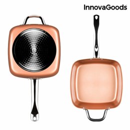 Wielofunkcyjny Westaw Patelnia 5 w 1 Copper InnovaGoods IG117346 Srebrzysty Metal Aluminium Ø 24 cm 4 Części (Odnowione B)