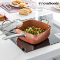 Wielofunkcyjny Westaw Patelnia 5 w 1 Copper InnovaGoods IG117346 Srebrzysty Metal Aluminium Ø 24 cm 4 Części (Odnowione B)