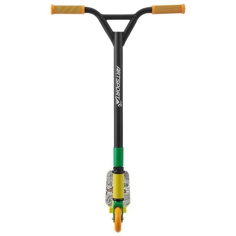 Hulajnoga freestyle dla dzieci, zielono-pomarańczowa