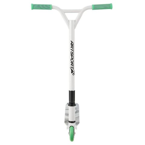 Hulajnoga wyczynowa, aluminiowa, zielono-biała