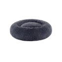 Okrągłe legowisko z długim pluszem dla psa i kota 50x20 cm