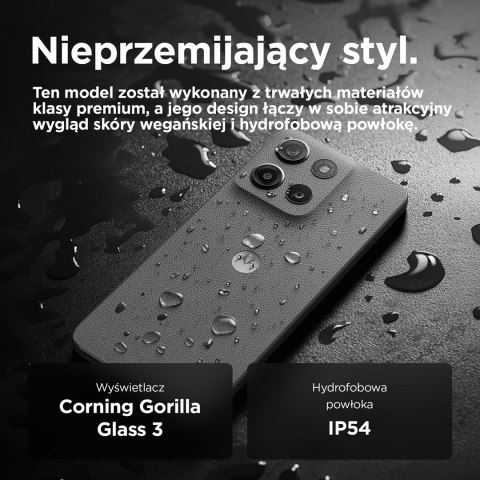 Smartfon Motorola Moto G15 8/128GB Gravity Grey (WYPRZEDAŻ)