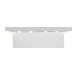 Toaletka kosmetyczna LED, 7 szuflad, biała, 108x41x140 cm