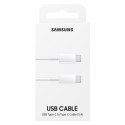 Kabel przewód Samsung USB-C 480Mb/s 5A 1m biały