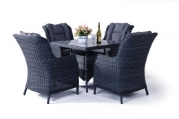 Ekskluzywny zestaw rattanowy REGINA - wewnętrzny / zewnętrzn