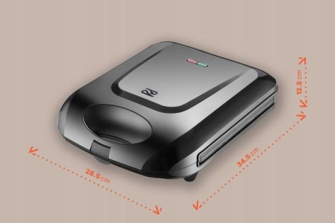 PROMIS SANDWICH-TOSTER NA 4 KANAPKI, CZARNY STP25