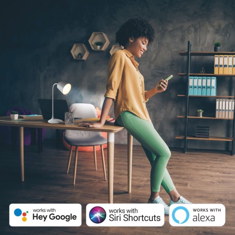 Lampa stołowa Muvit MIOLAMP004 Biały 6 W Wi-Fi (1 Sztuk)