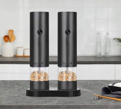 PROMIS ZESTAW MŁYNKÓW USB Z PODSTAWKĄ MP34DUO