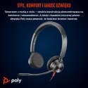 Poly Blackwire 3325 Stereo MS Teams Certified USB-C Headset +3.5mm Plug +USB-C/A Adapter 8X222AA