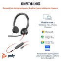 Poly Blackwire 3325 Stereo MS Teams Certified USB-C Headset +3.5mm Plug +USB-C/A Adapter 8X222AA