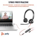 Poly Blackwire 3325 Stereo MS Teams Certified USB-C Headset +3.5mm Plug +USB-C/A Adapter 8X222AA