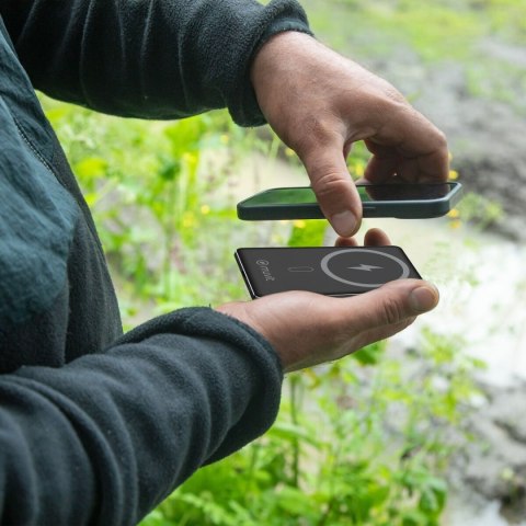 Powerbank Muvit for Change Czarny Aluminium 5000 mAh