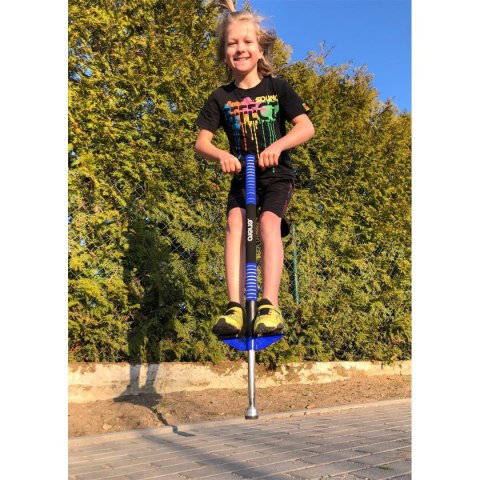 SKOCZEK DRĄŻEK POGO DO SKAKANIA ENERO NIEBIESKI