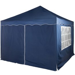 Ściana boczna z suwakiem - niebieska