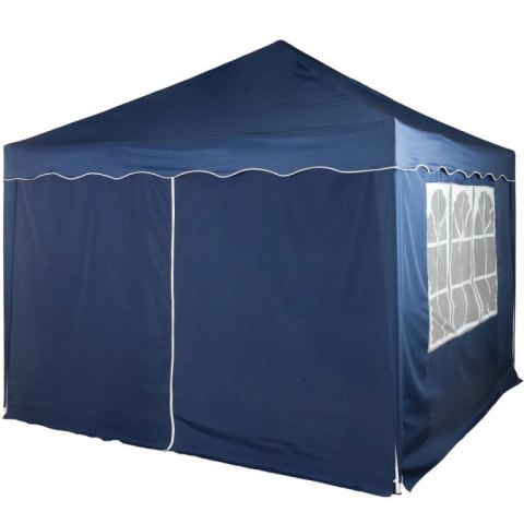 Ściana boczna z suwakiem - niebieska