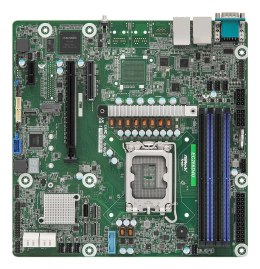 Płyta główna AsRock EC266D4U 1x LGA1700 Intel Xeon E-2400 C266 (4x DIMM, 8x SATA, 4xOCiLink, 1xM.2, 2x1Gbe, IPMI, mATX)