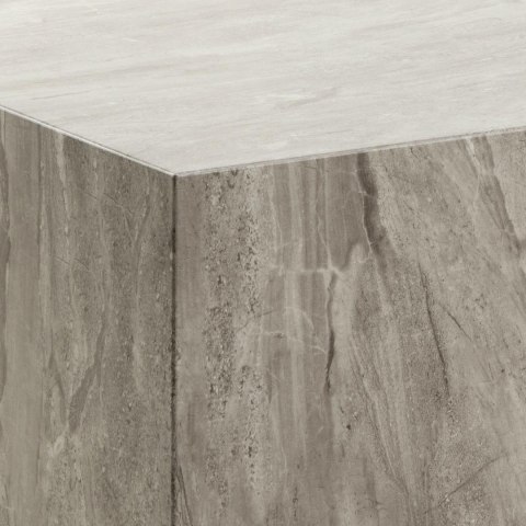Stolik kawowy Dice 90x90cm marmur szary