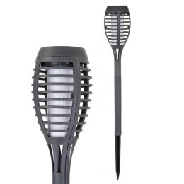 POCHODNIA LAMPA SOLARNA TAŃCZĄCE PŁOMYKI 12 LED SMD 7,5x7,5x46,5CM KPL.5SZT