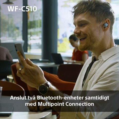Słuchawki Bluetooth Sony WF-C510 Biały