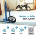 Montażownica do opon BITUXX - stojak do montażu i demontażu opon motocyklowych i samochodowych