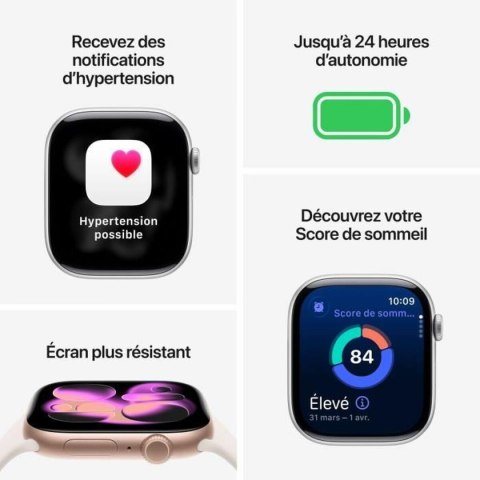 Smartwatch Apple MEU04QL/A Różowy 1,77"