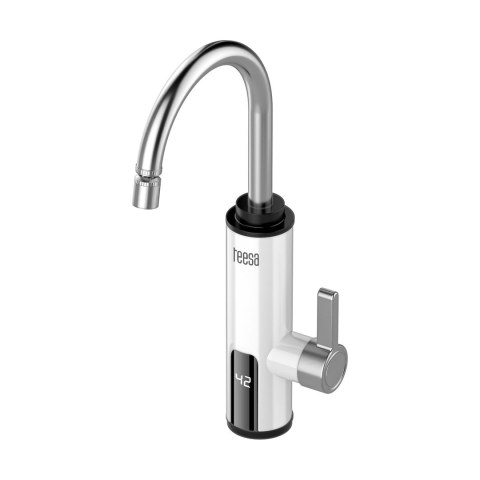 TEESA PRZEPŁYWOWY PODGRZEWACZ WODY TSA4108 BATERIA KUCHENNA BIAŁA