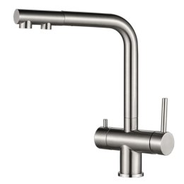 Kitchen Tap Osmofilter RO5105 Czarny matowy Stal nierdzewna Kształt C