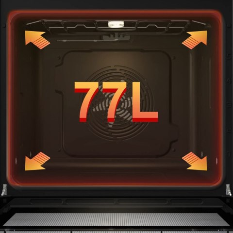 Piekarnik Hisense BI62216AX MF 77 L 3500 W (Odnowione B)