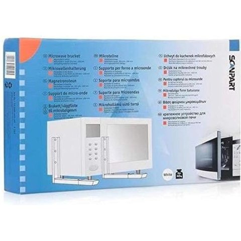 Podstawa pod mikrofalówkę Elka Pieterman 73.000.055.10 Biały 35 kg