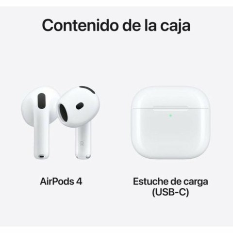 Słuchawki douszne Bluetooth Apple AirPods 4 Biały
