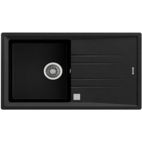 Zlewozmywak jednokomorowy Teka STONE 50BTG Czarny