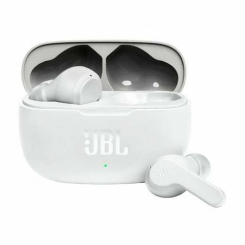 Słuchawki Bluetooth z Mikrofonem JBL JBLW200TWSWHT Biały