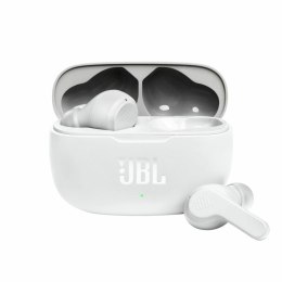 Słuchawki Bluetooth z Mikrofonem JBL JBLW200TWSWHT Biały