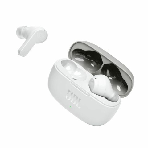 Słuchawki Bluetooth z Mikrofonem JBL JBLW200TWSWHT Biały