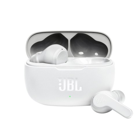Słuchawki Bluetooth z Mikrofonem JBL JBLW200TWSWHT Biały