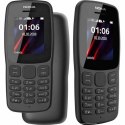 Smartfony Nokia 106 1,8" mediatek 6261d 4 MB Czarny
