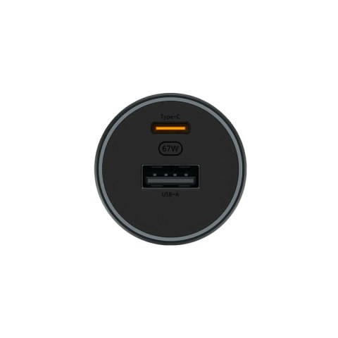 Uniwersalna ładowarka samochodowa USB + kabel USB-C Xiaomi BHR6814GL Czarny 55 W