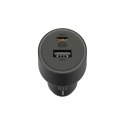 Uniwersalna ładowarka samochodowa USB + kabel USB-C Xiaomi BHR6814GL Czarny 55 W